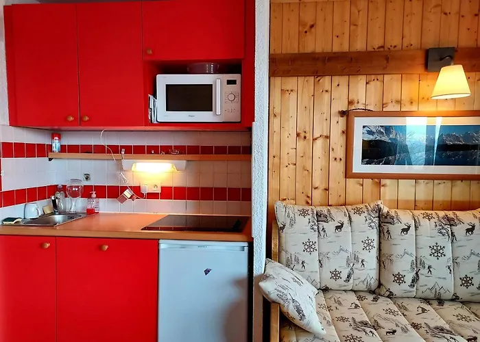 Appartement Renove 5 Pers, Balcon Et Parking - Fr-1-351-160 La Plagne